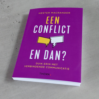 Een conflict. En dan?