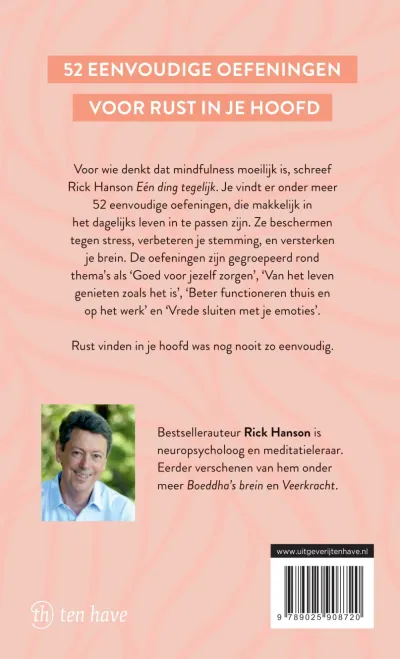Eén ding tegelijk