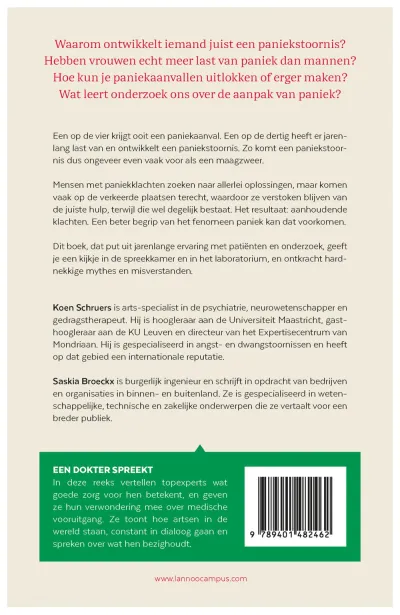 Een dokter spreekt. Paniek