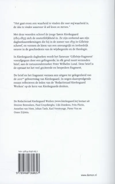 Een idee om voor te leven en te sterven