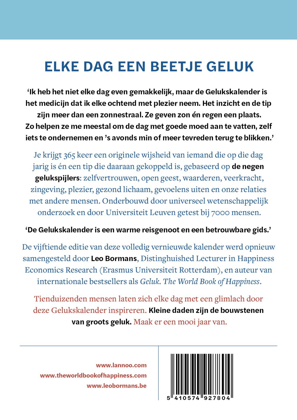 Een jaar vol geluk 2027