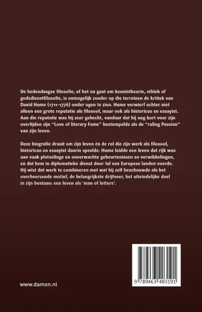 Een leven als 'man of letters'