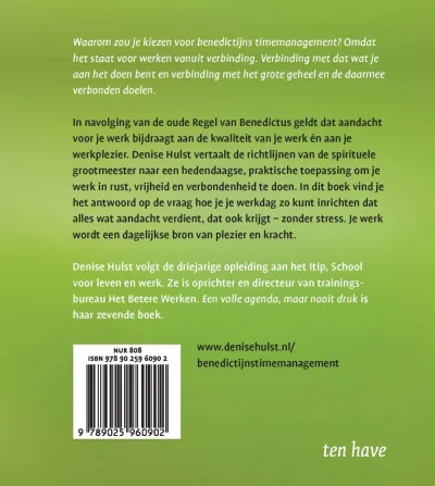 Een volle agenda maar nooit druk