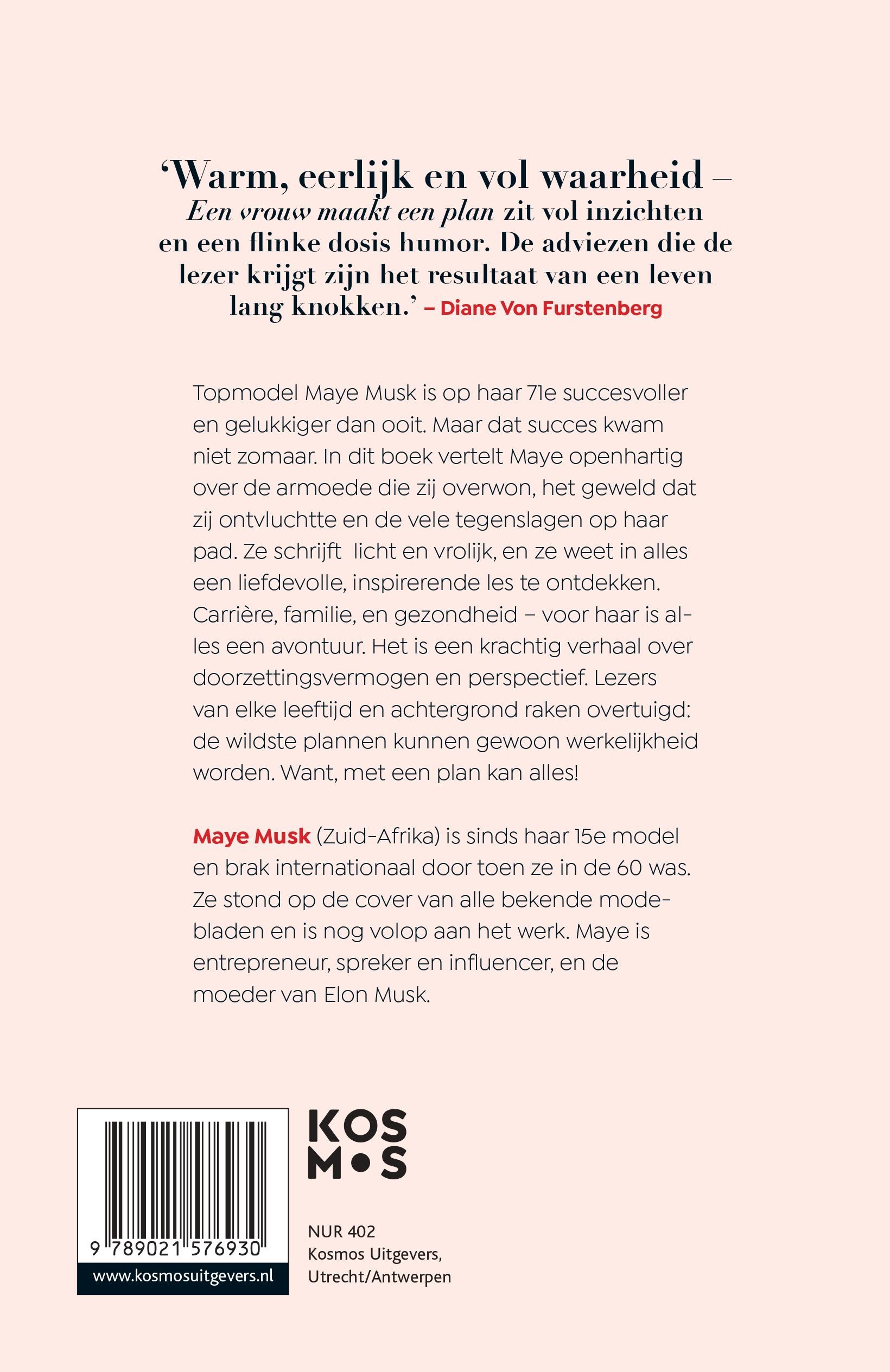 Een vrouw maakt een plan