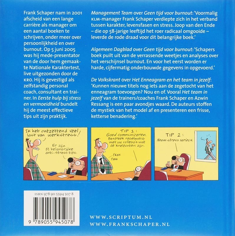 Eerste Hulp bij Stress en Vermoeidheid