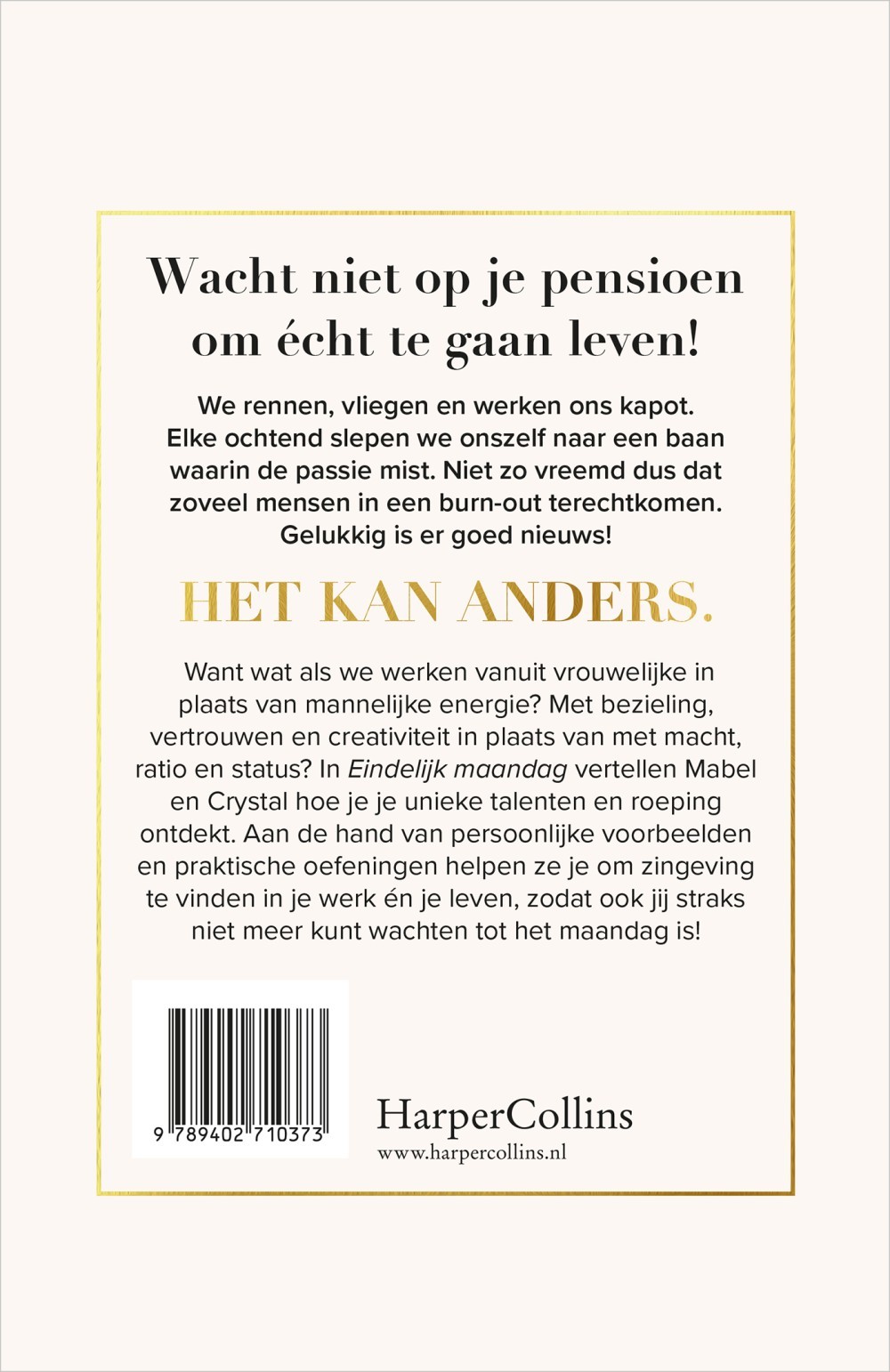 Eindelijk maandag