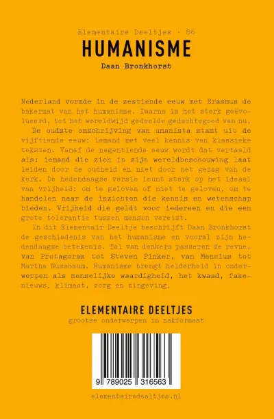 Elementaire Deeltjes 86 - Humanisme