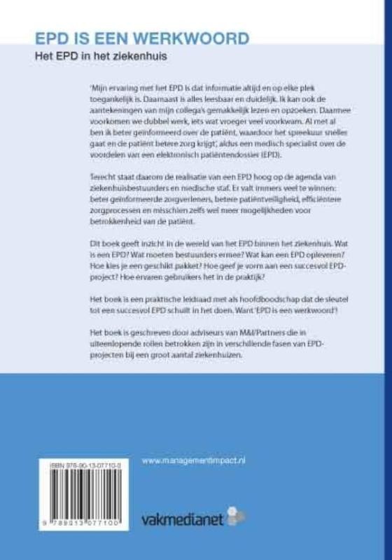 EPD is een werkwoord