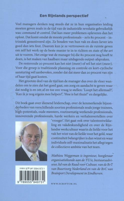 Essenties van leidinggeven aan professionals