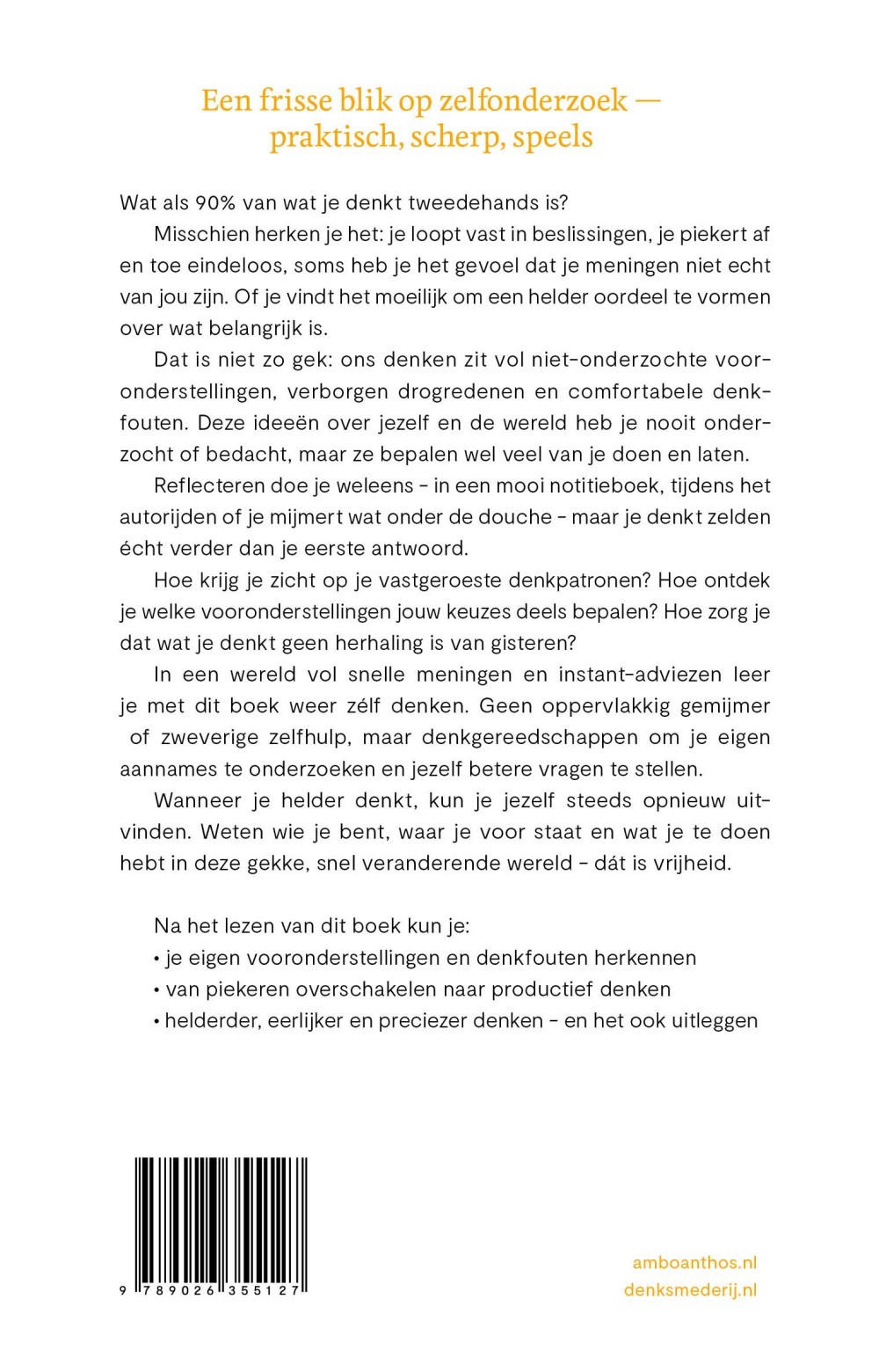 Even tussen mij en mij