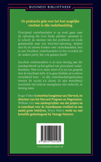 Excellent onderhandelen