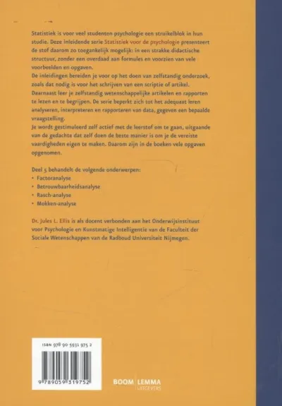 factor- en itemanalyse