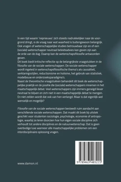 Filosofie van de sociale wetenschappen