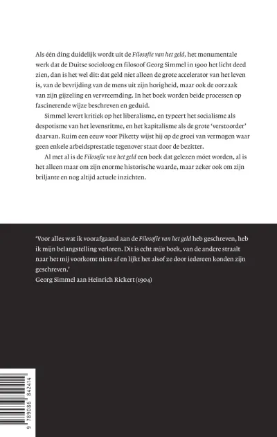 Filosofie van het geld