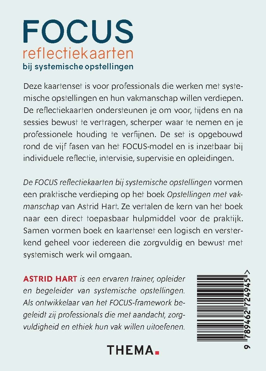 FOCUS reflectiekaarten bij systemische opstellingen