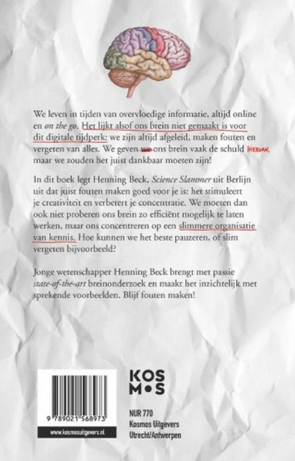 Fouten maken is goed voor je brein!