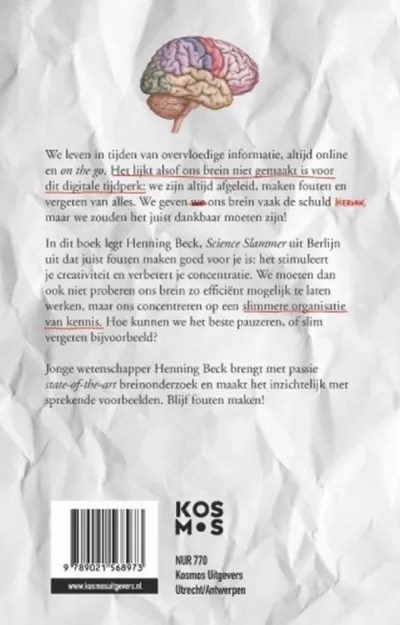 Fouten maken is goed voor je brein!