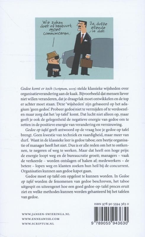 Gedoe op tafel
