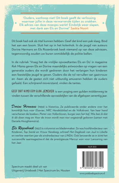 Geef dat kind een slok jenever