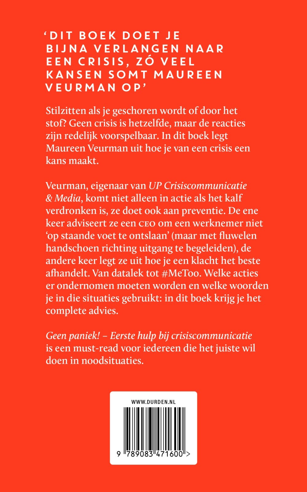 Geen paniek!