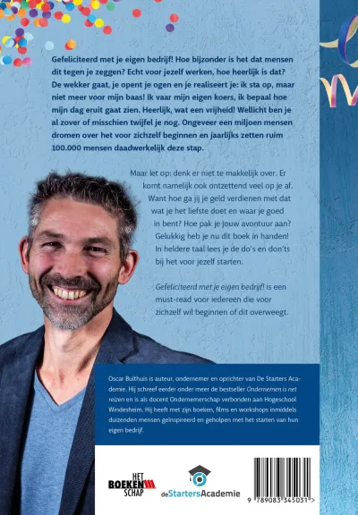 Gefeliciteerd met je eigen bedrijf!