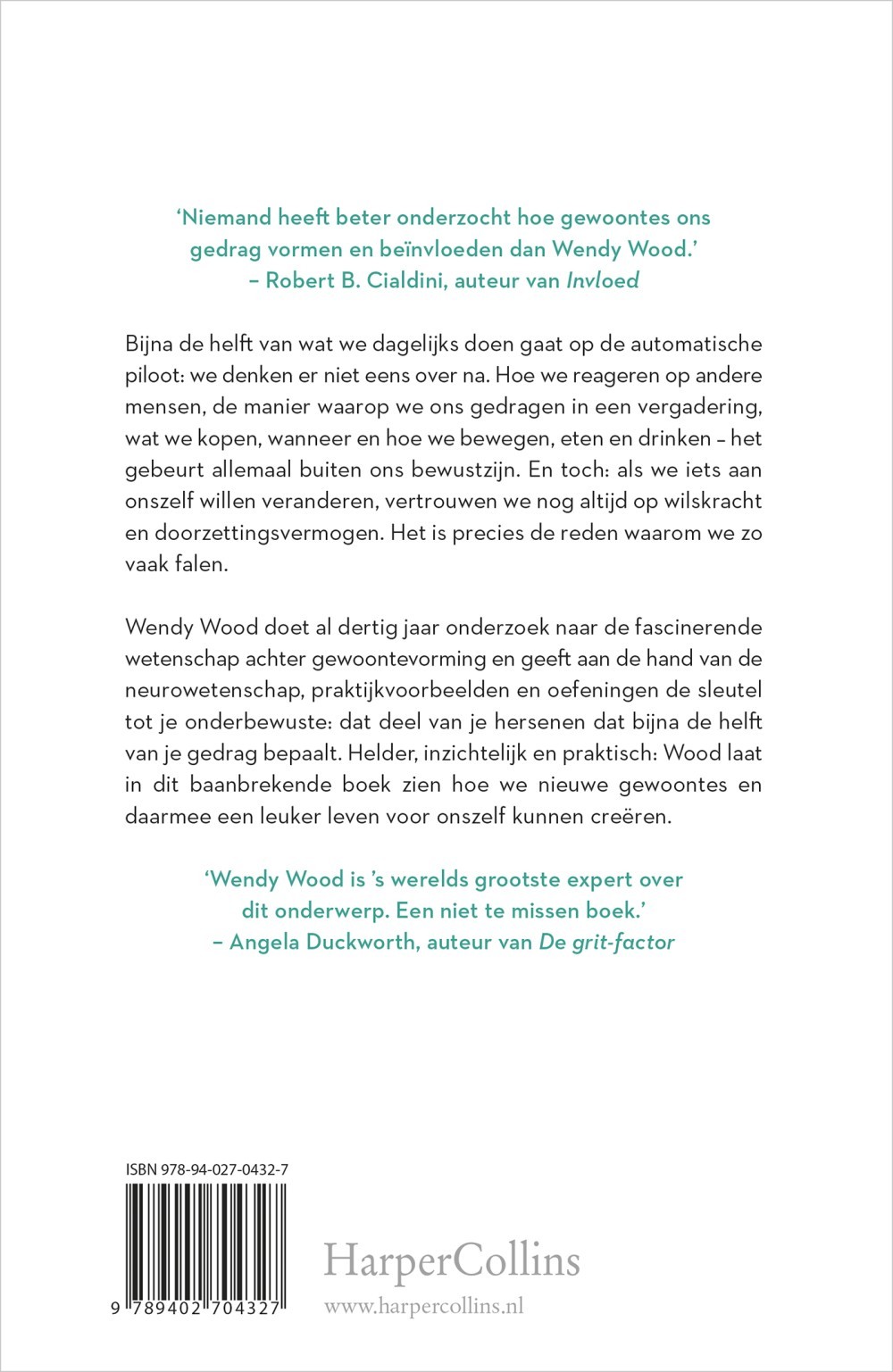 Gelukkig met gewoontes