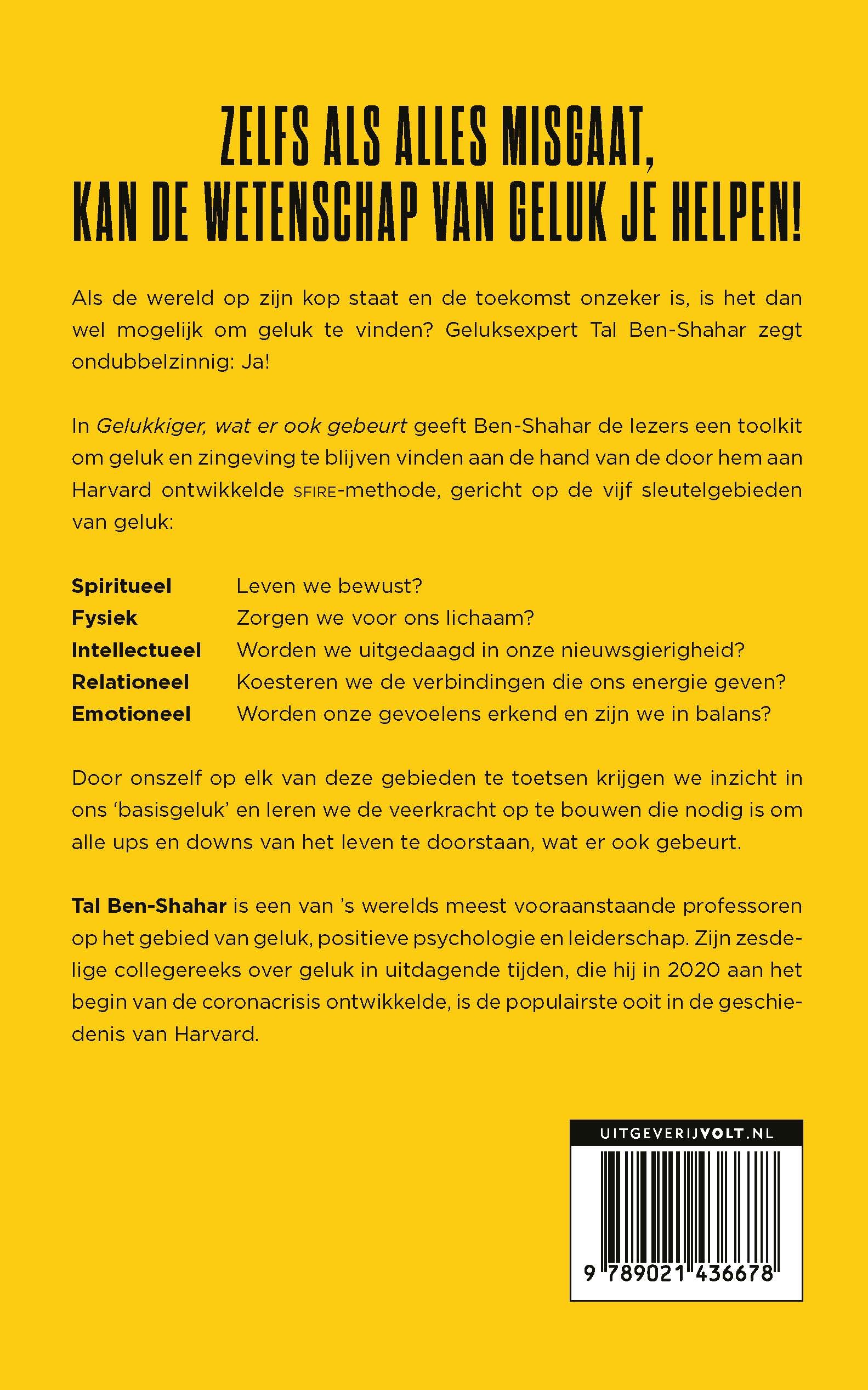 Gelukkiger, wat er ook gebeurt