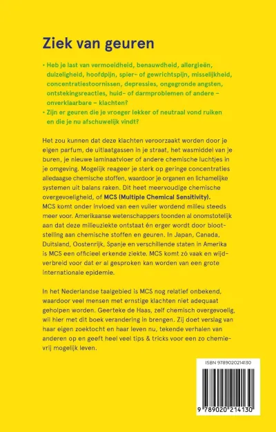Geur- en chemicaliënovergevoeligheid