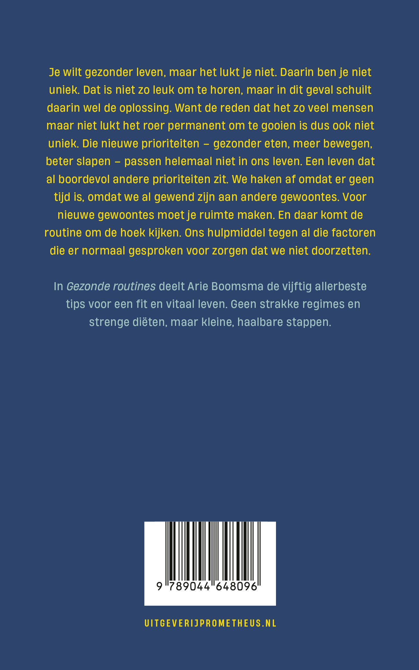 Gezonde routines