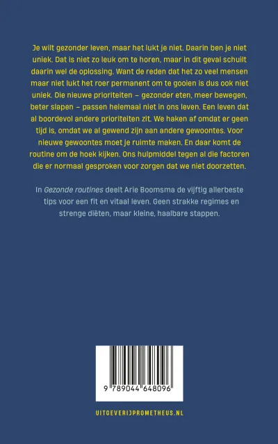 Gezonde routines