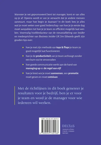Gids voor de nieuwe manager