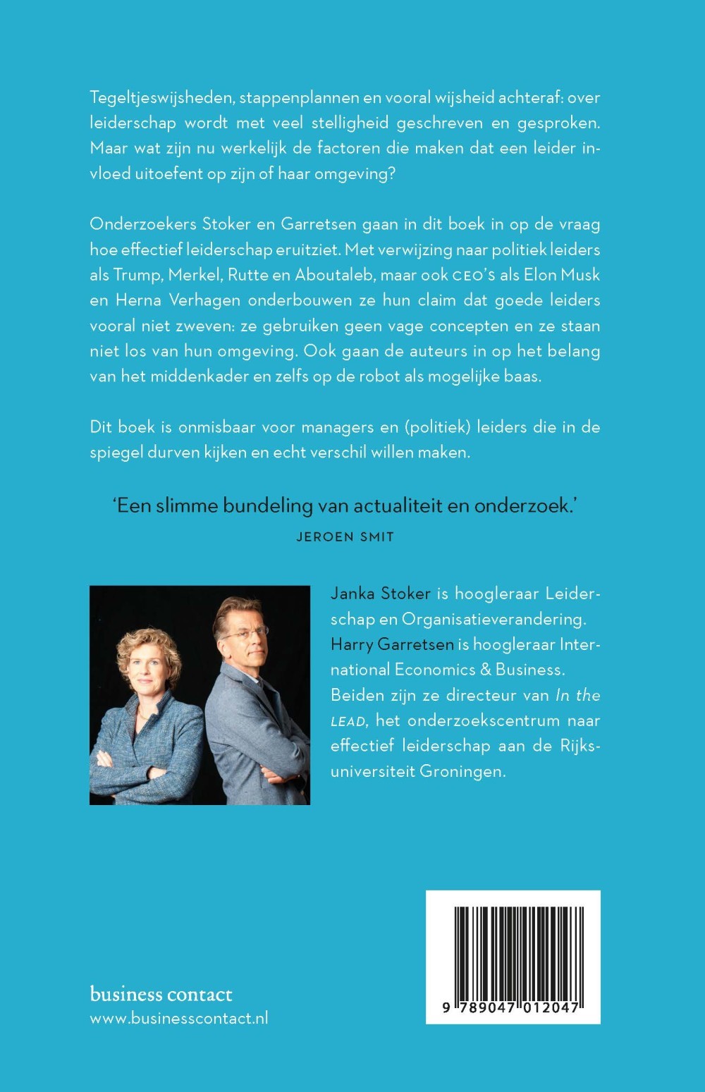 Goede leiders zweven niet