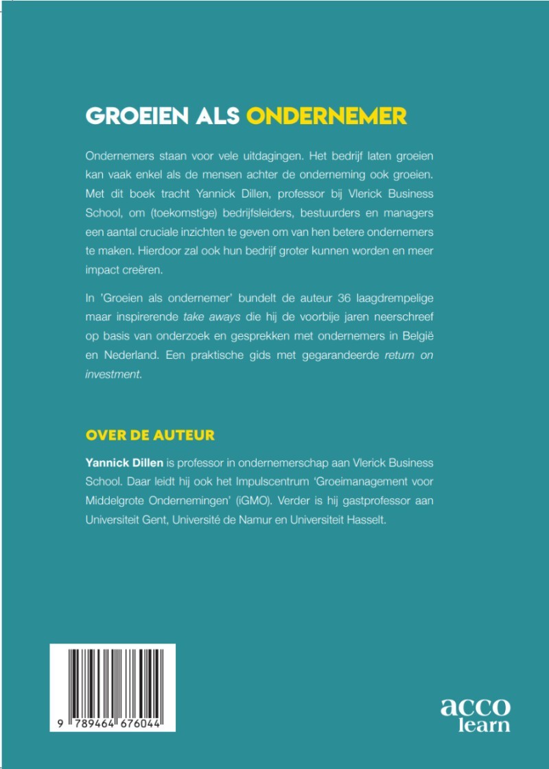 Groeien als ondernemer
