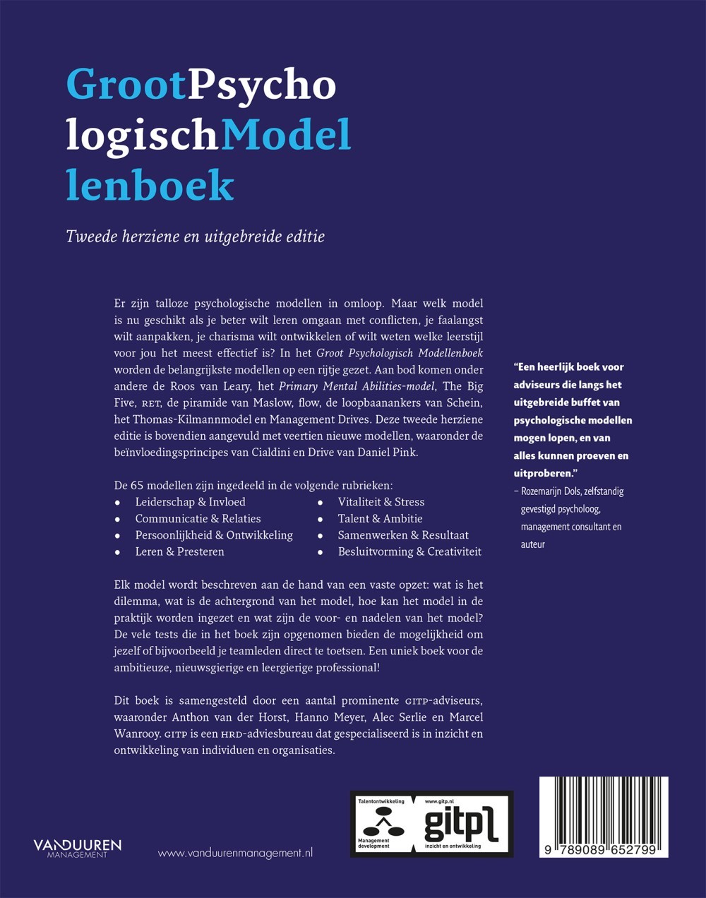 Groot psychologisch modellenboek