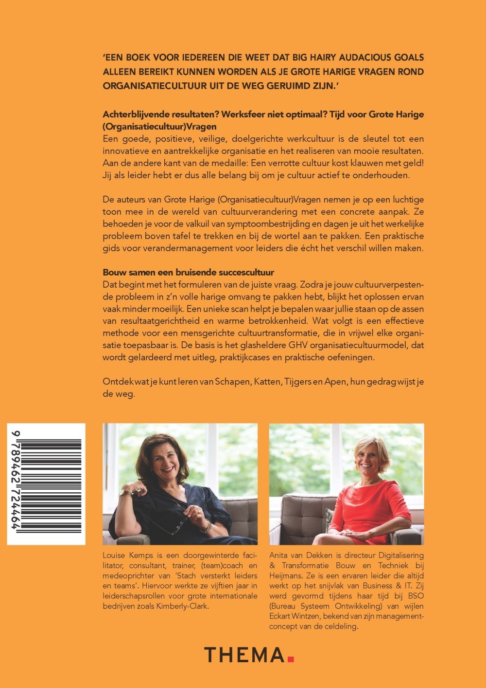 Grote Harige (Organisatiecultuur)Vragen