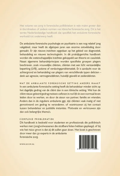 Handboek ambulante forensische psychologie & psychiatrie