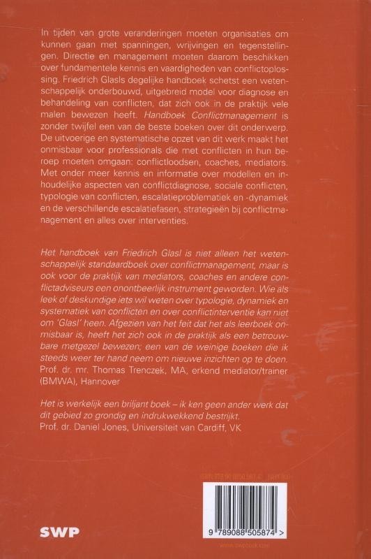 Handboek conflictmanagement