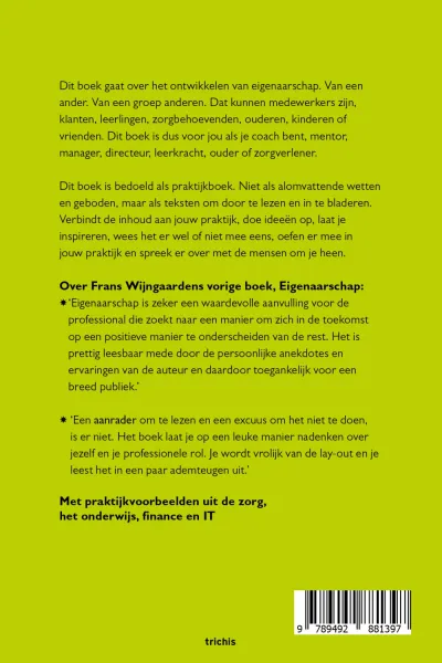 Handboek Eigenaarschap ontwikkelen bij anderen