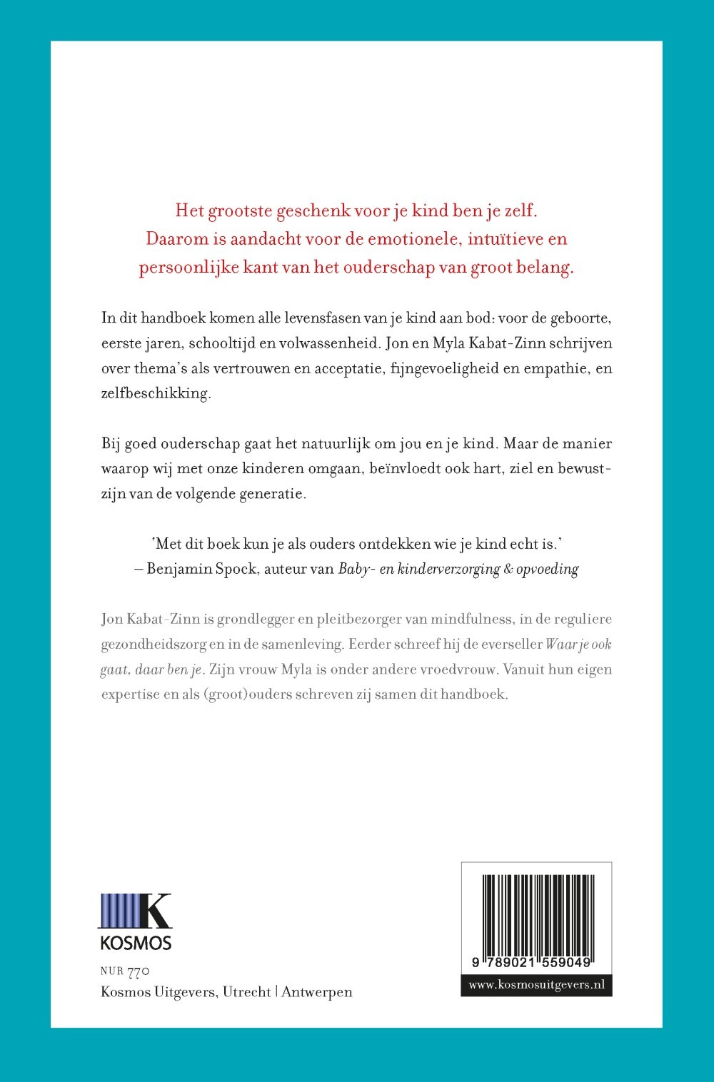 Handboek mindful ouderschap