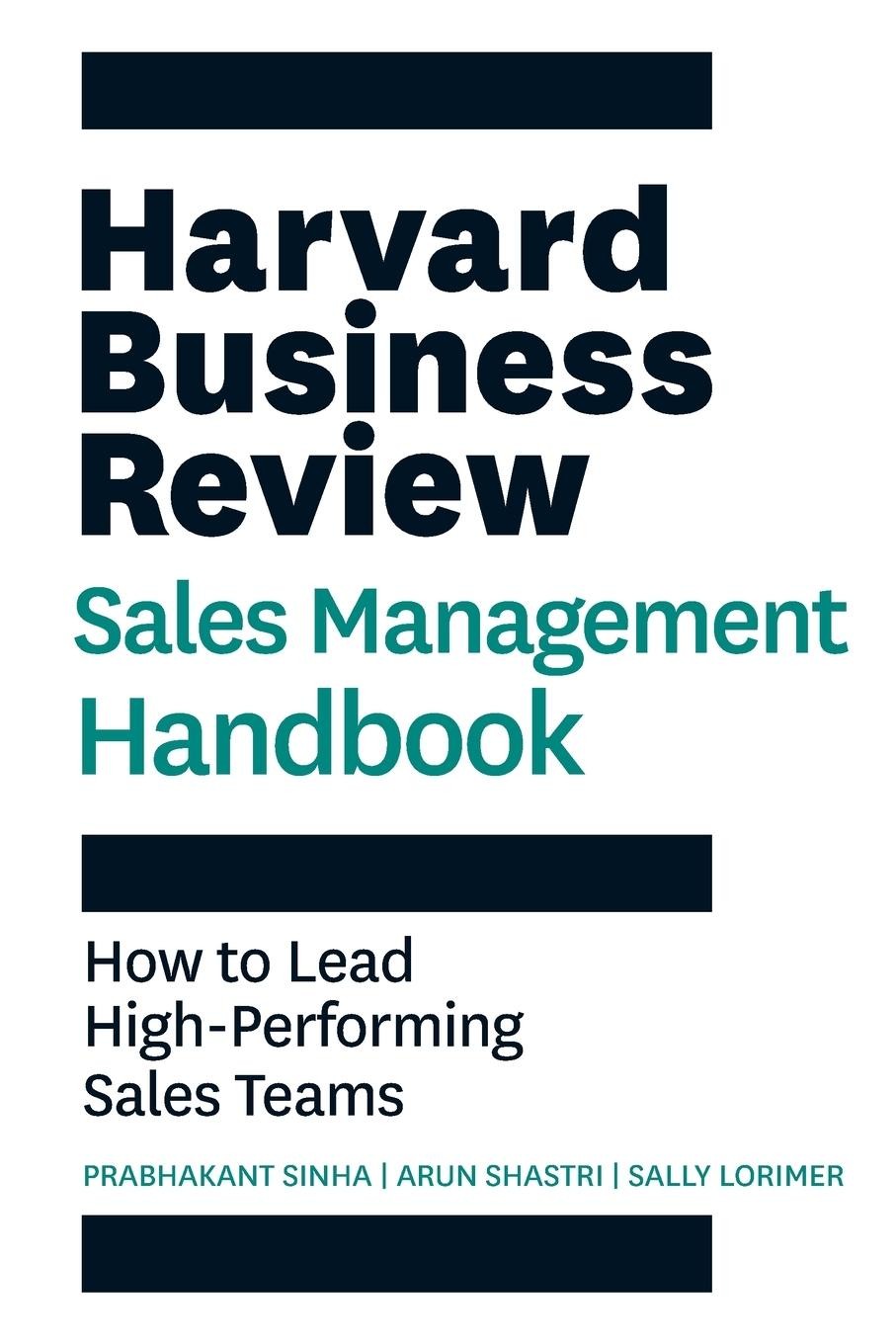 Harvard Business Review Sales Management Handbook
