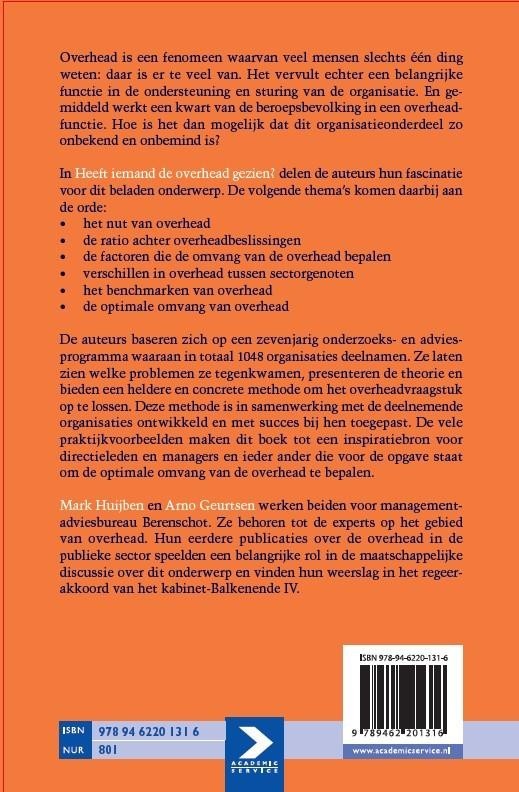 Heeft iemand de overhead gezien?