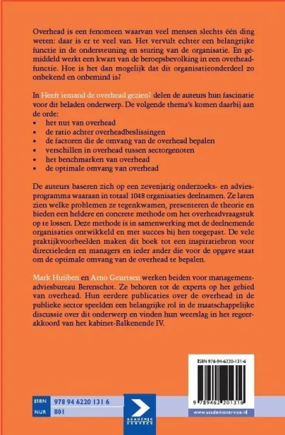 Heeft iemand de overhead gezien?