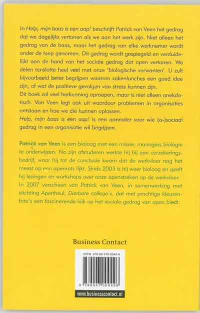 Help, mijn baas is een aap!