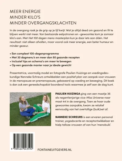 Het 100 dagen meno masterplan