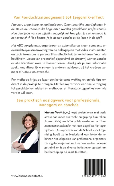 Het ABC van plannen, organiseren en optimaliseren