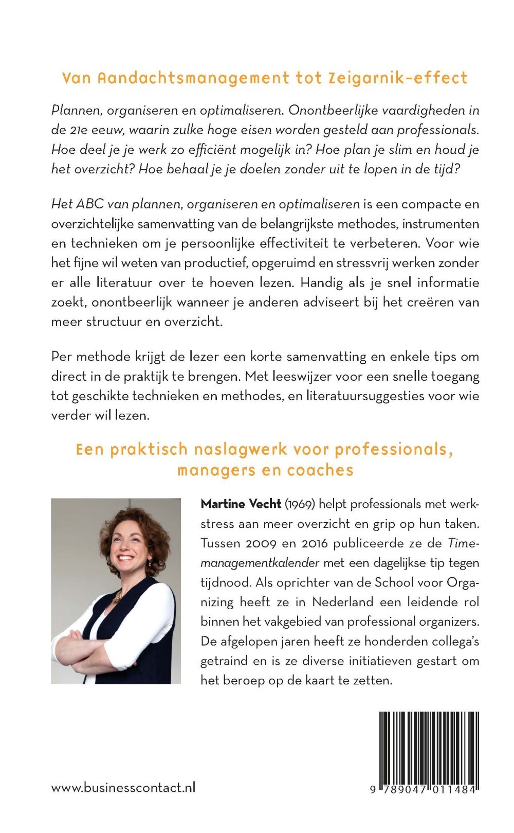 Het ABC van plannen, organiseren en optimaliseren