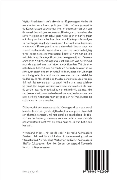 Het begrip angst