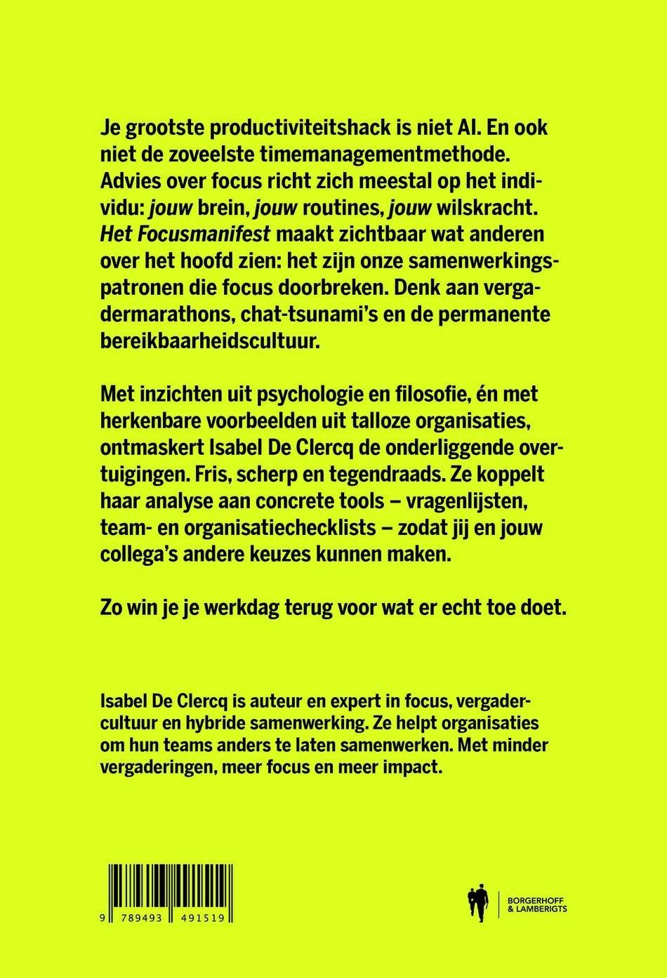 Het Focusmanifest