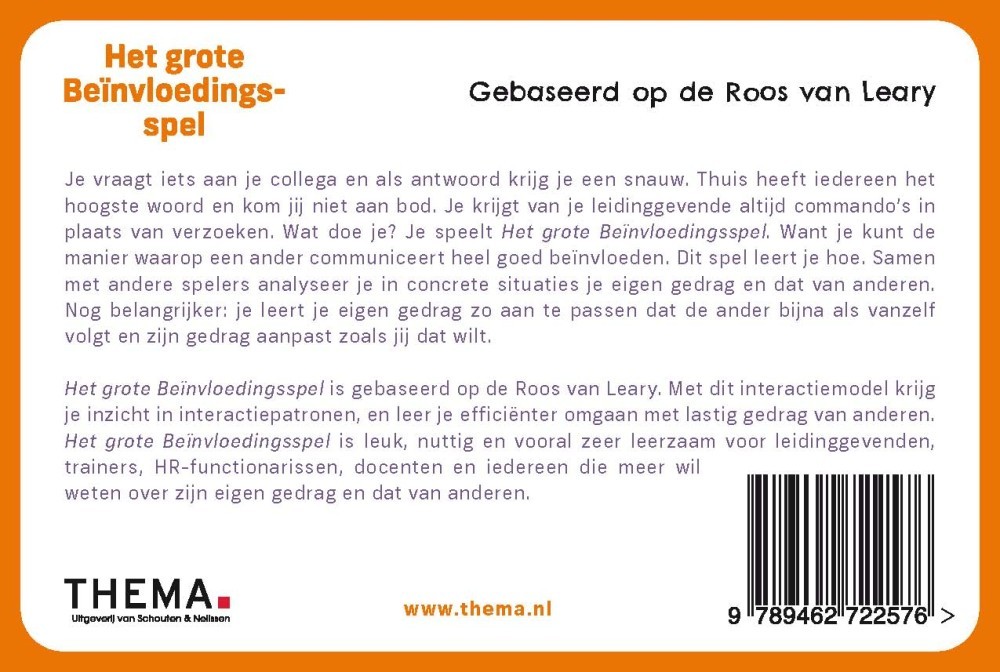 Het grote beinvloedingsspel