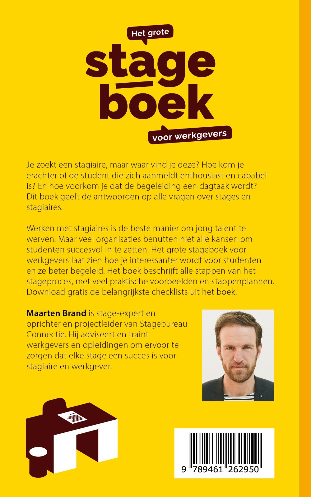 Het grote stageboek voor werkgevers
